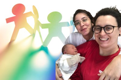 Daniela, Elaine e Cecília