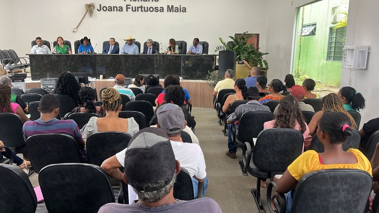 Ação para quilombolas