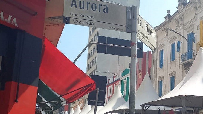 Aurora e Sta Ifigênia