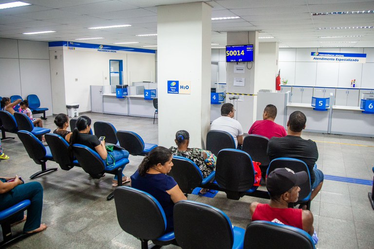 Atendimento na agência