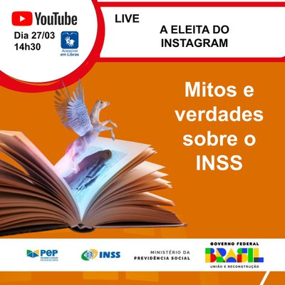 Live Mitos sobre o INSS