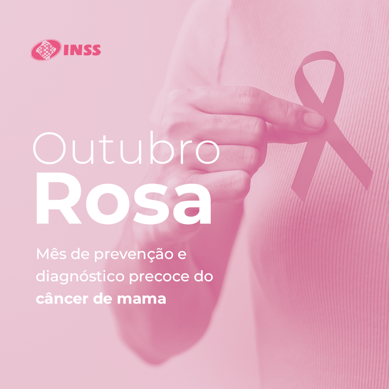 No Outubro Rosa, INSS reforça a importância do autocuidado