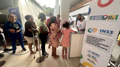 Governo na Rua: Previdência Social bate recorde com 1.874 atendimentos no Recife