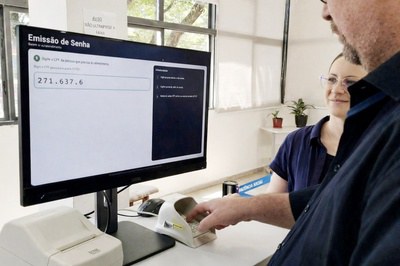 No Vale do Paraíba, INSS adota sistema automático de senhas para agilizar atendimento