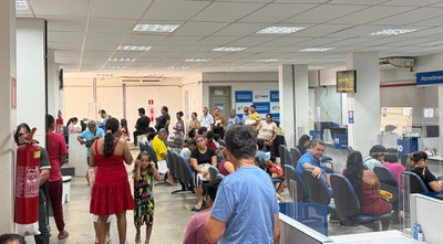 egurados do INSS participam de ação extraordinária em Santarém (PA)..jpg
