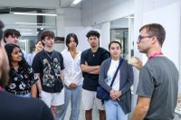 Alunos dos EUA visitam Divisão de Design Industrial do INT