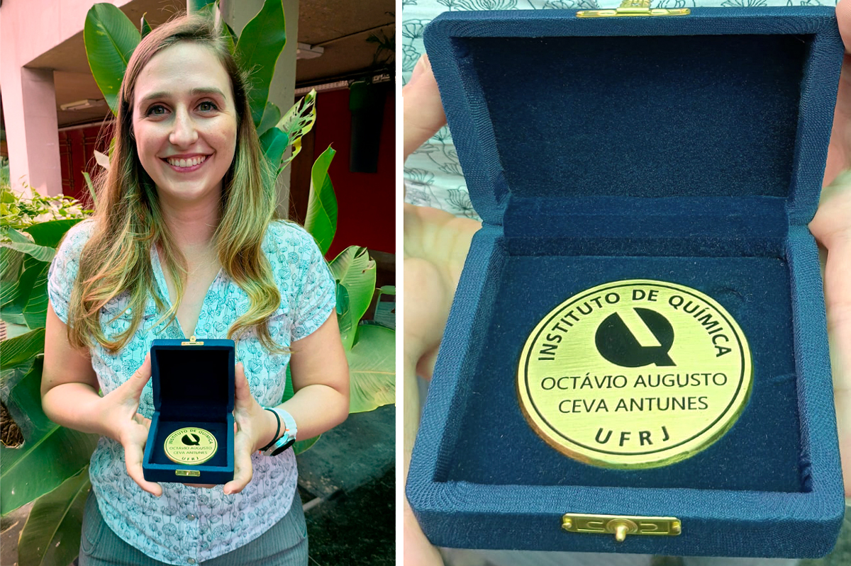 Pesquisa de doutorado realizada no INT recebe prêmio do Instituto de Química da UFRJ