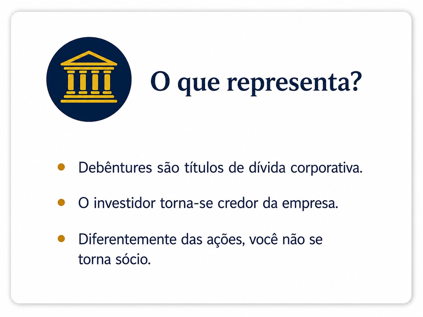 O conceito das debêntures explicado