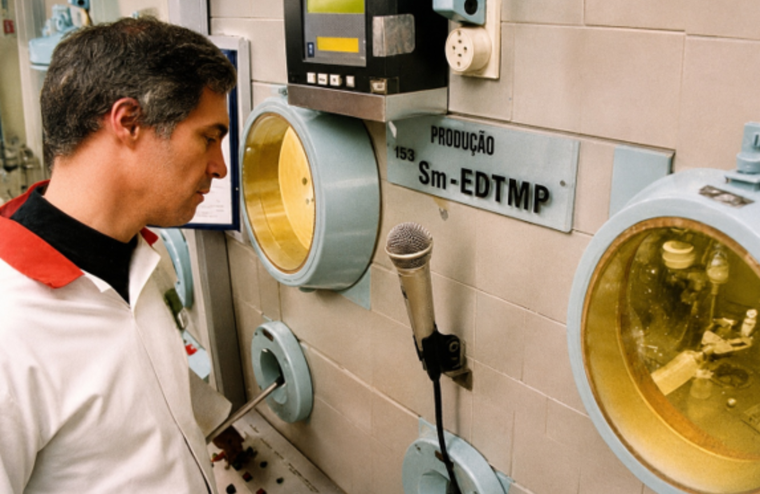 Unidade de produção do radiofármaco ¹⁵³Sm-EDTMP