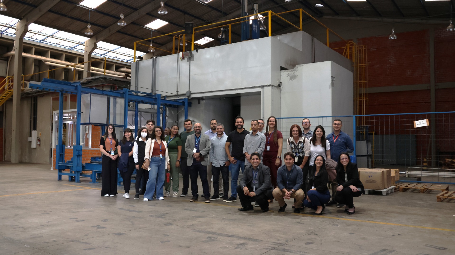 4c.Visita ao Irradiador Multipropósito de Cobalto-60