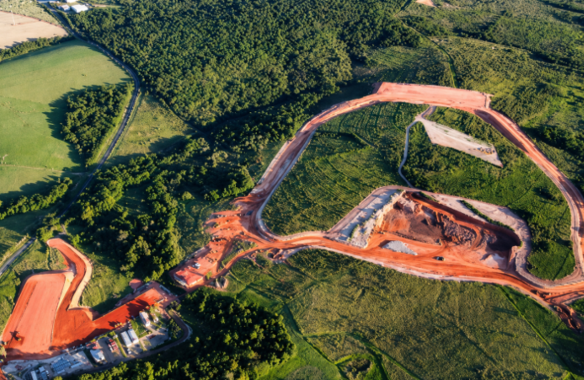 Obras da fase de infraestrutura do RMB, em 2025