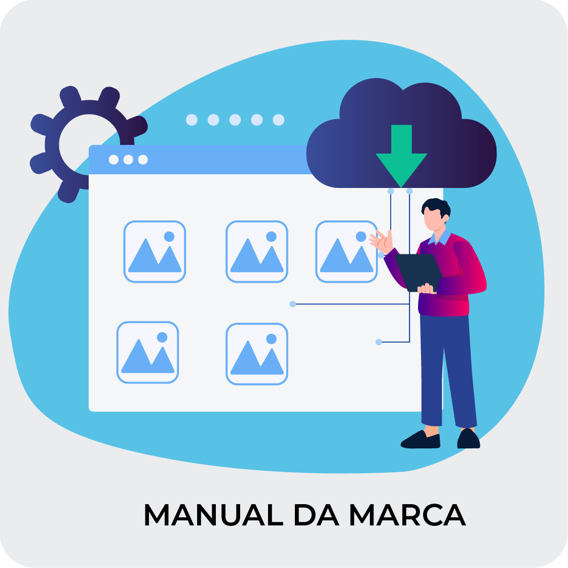 Acesse o Manual da Marca e arquivos de logos do IPEN