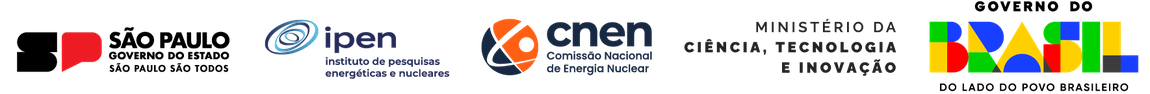 Banner com as logos das entidades autárquicas ligadas ao IPEN