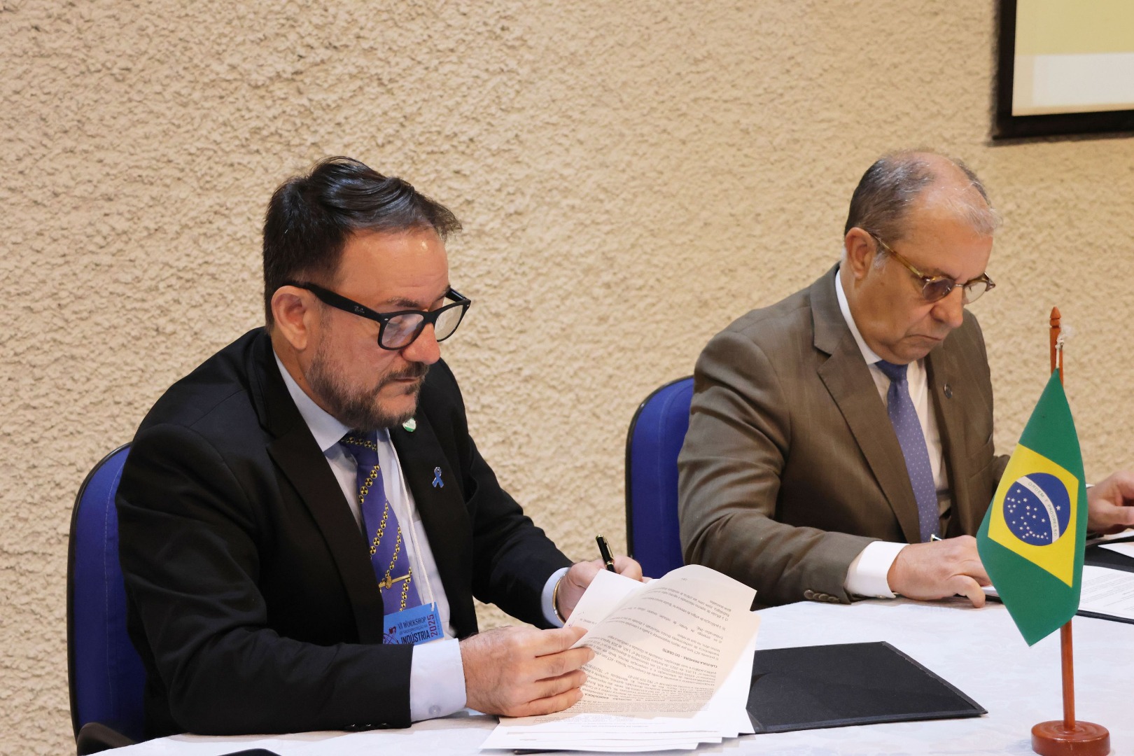 Assinatura do Acordo de Cooperação entre a SBPR e a SecNSNQ