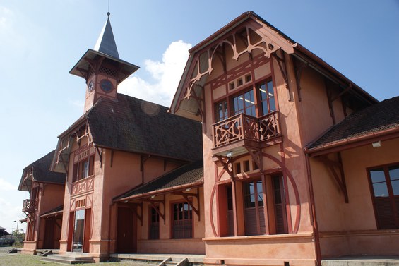 A Estação Ferroviária de Joinville é tombada pelo Iphan desde 2015. (Foto: Acervo Iphan)