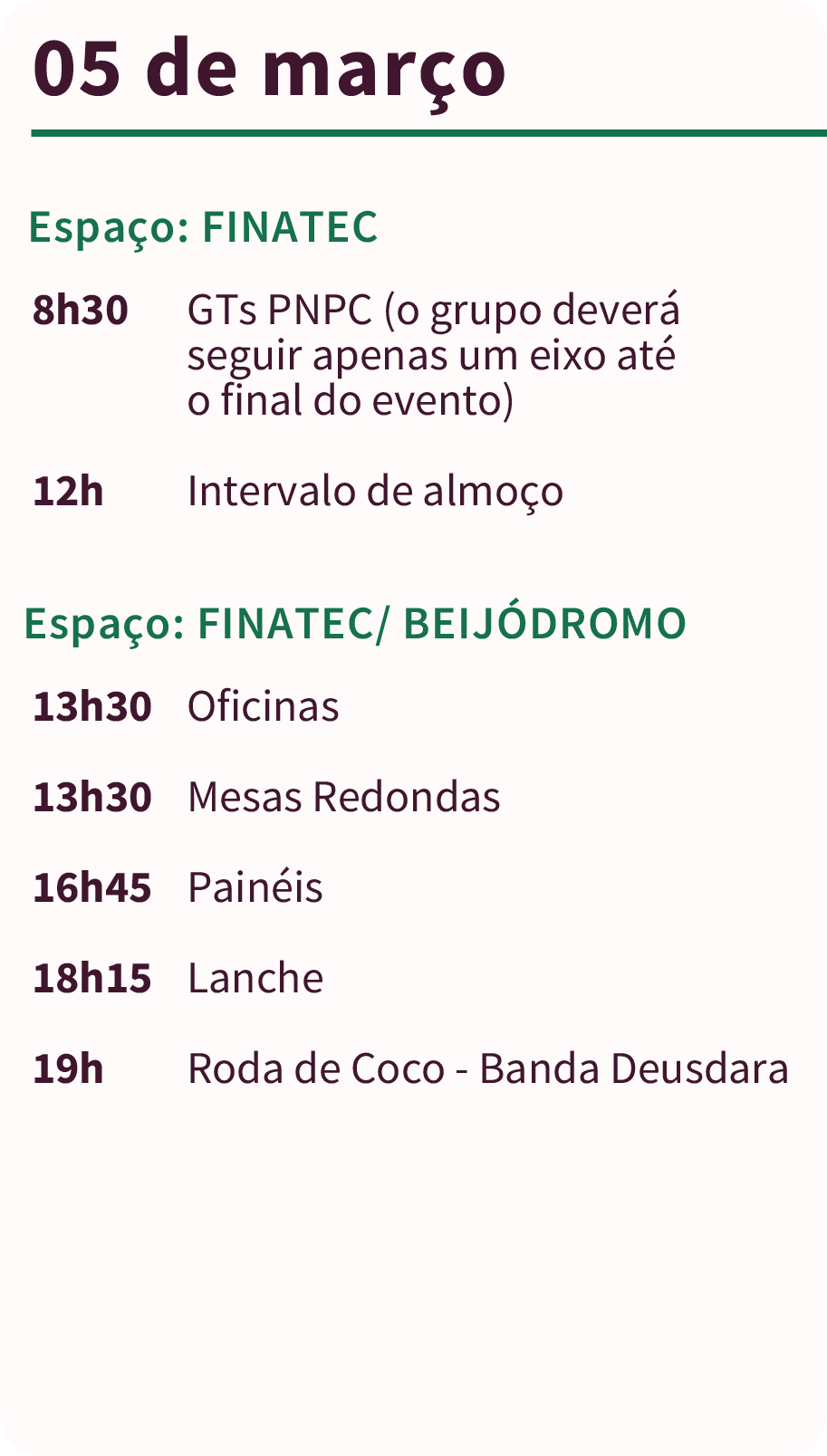 5 de marco