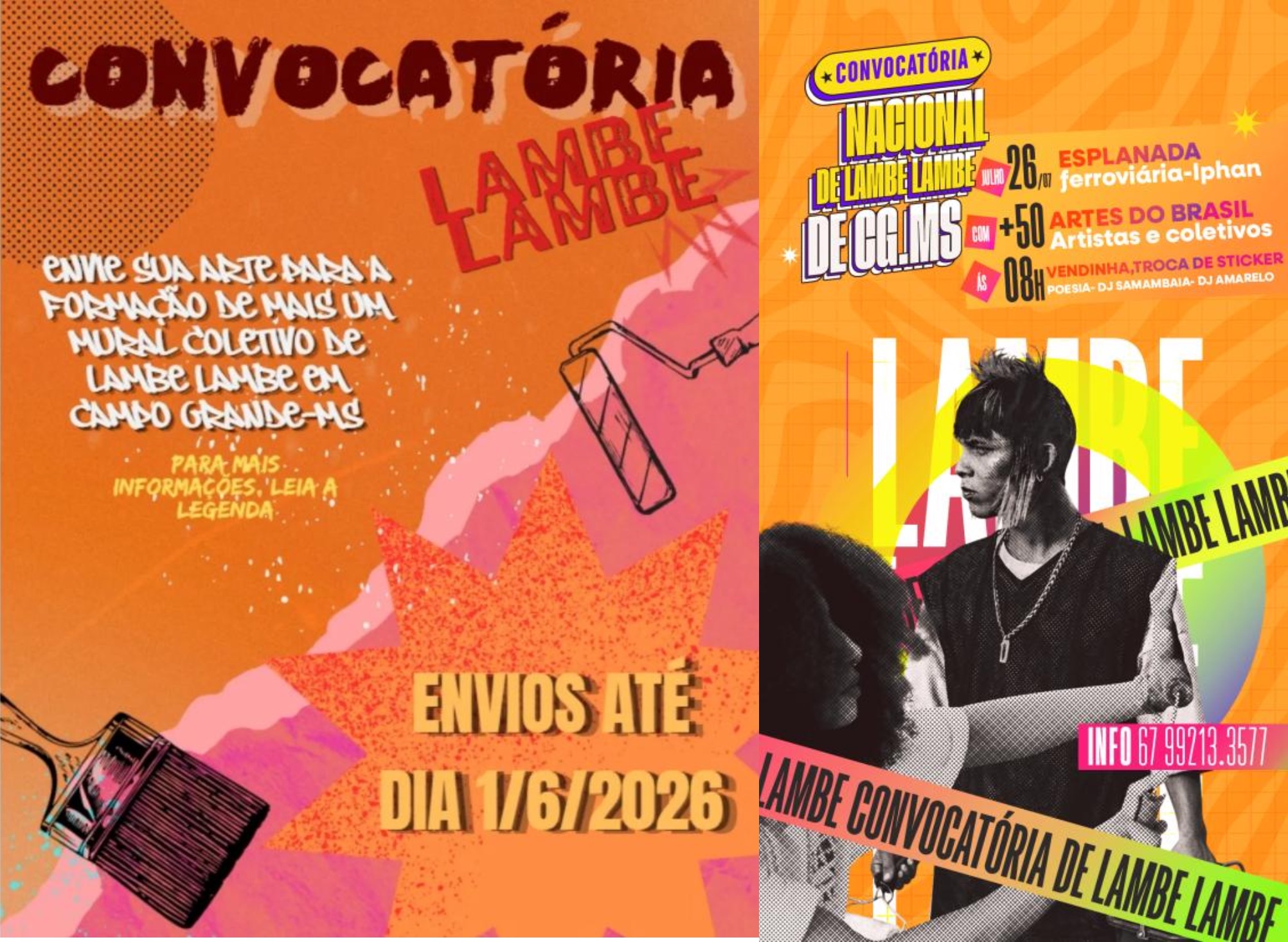1ª Convocatória Nacional de Lambe-Lambe