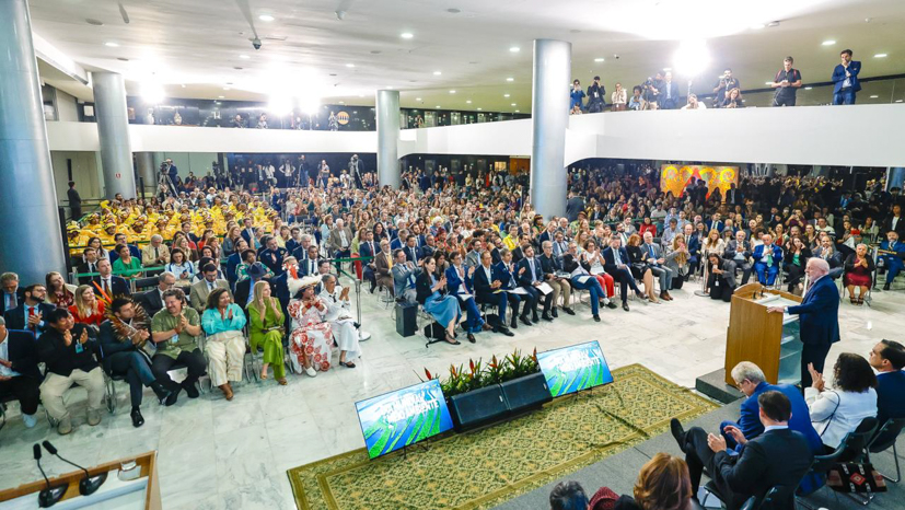 Cerimônia e anúncios relacionados ao Dia Mundial do Meio Ambiente