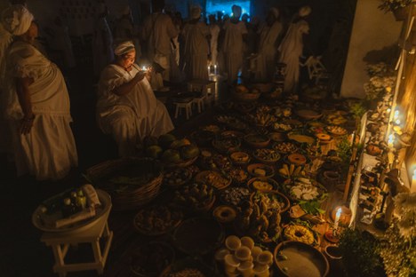 1º lugar - categoria série fotográfica - “Canjerê dos Pretos Velhos na Jurema Sagrada de Pernambuco”, de Wenny Mirielle Batista Misael