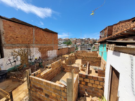 Obras no Terreiro Tumba Junsara, em Salvador (BA)