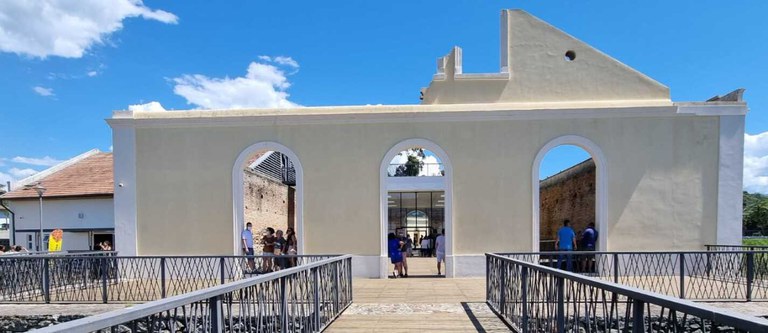 O Armazém Macedo servia para o escoamento da produção de erva-mate na segunda metade do século XIX. (Foto: Vitor Maciel/MTur)