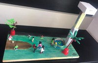 Cartão-postal de Goiânia (GO), Torre do Relógio é tema de trabalho escolar