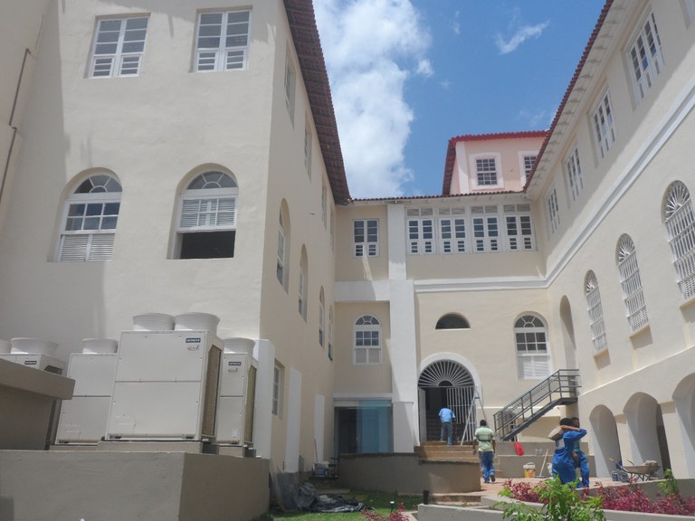 O Iphan destinou mais de R$ 1 mi para a primeira etapa da reforma. (Foto: Iphan/MA)