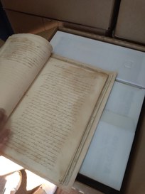 Documentos históricos do Arquivo Público Municipal de Laguna (SC)