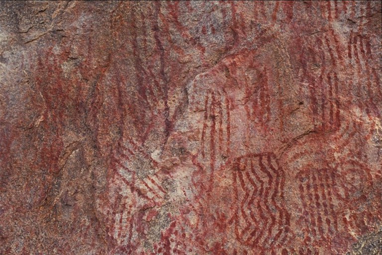 Pinturas rupestres encontradas em Roraima remontam mais de 4 mil anos. (Foto: Acervo Iphan)