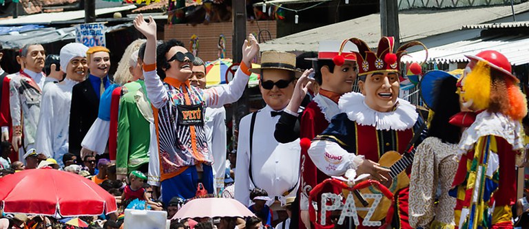 Carnaval 2017, Encontro de Bonecos Gigantes (Foto: Jan Ribeiro, Fundarpe)