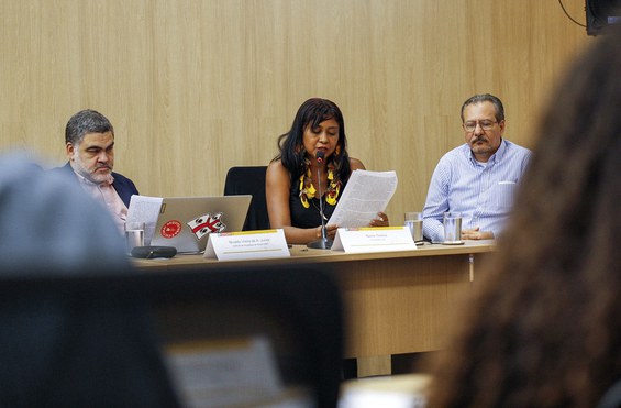 Relatora Naine Terena de Jesus. Foto: Mariana Alves/Iphan