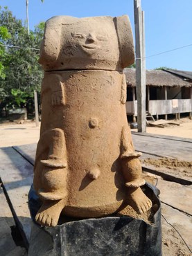 Artefato arqueológico encontrados em Borba (AM)