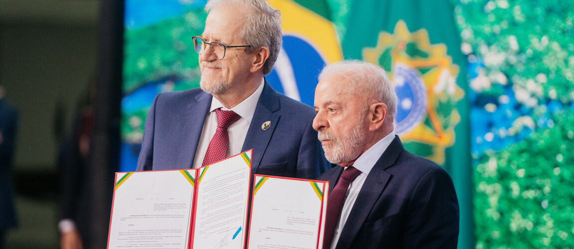 Cerimônia de anúncios relacionados ao Dia Mundial do Meio Ambiente