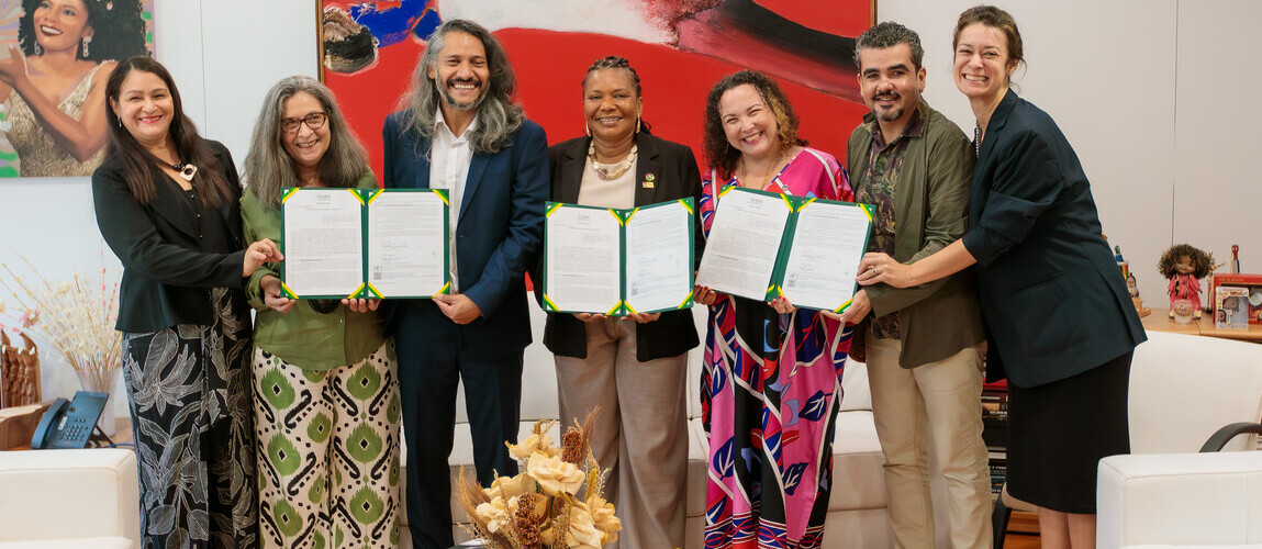Termo prevê cessão de área nos jardins do Museu da República para abrigar reserva técnica da instituição