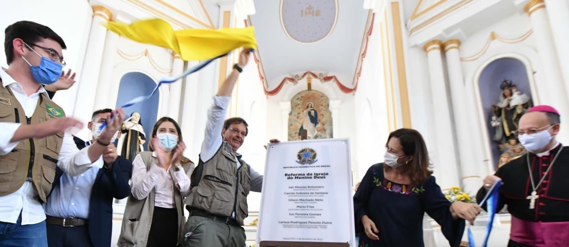 A Praça do Menino Deus também recebeu melhorias; obras receberam investimentos de mais de R$ 1 milhão do Iphan.