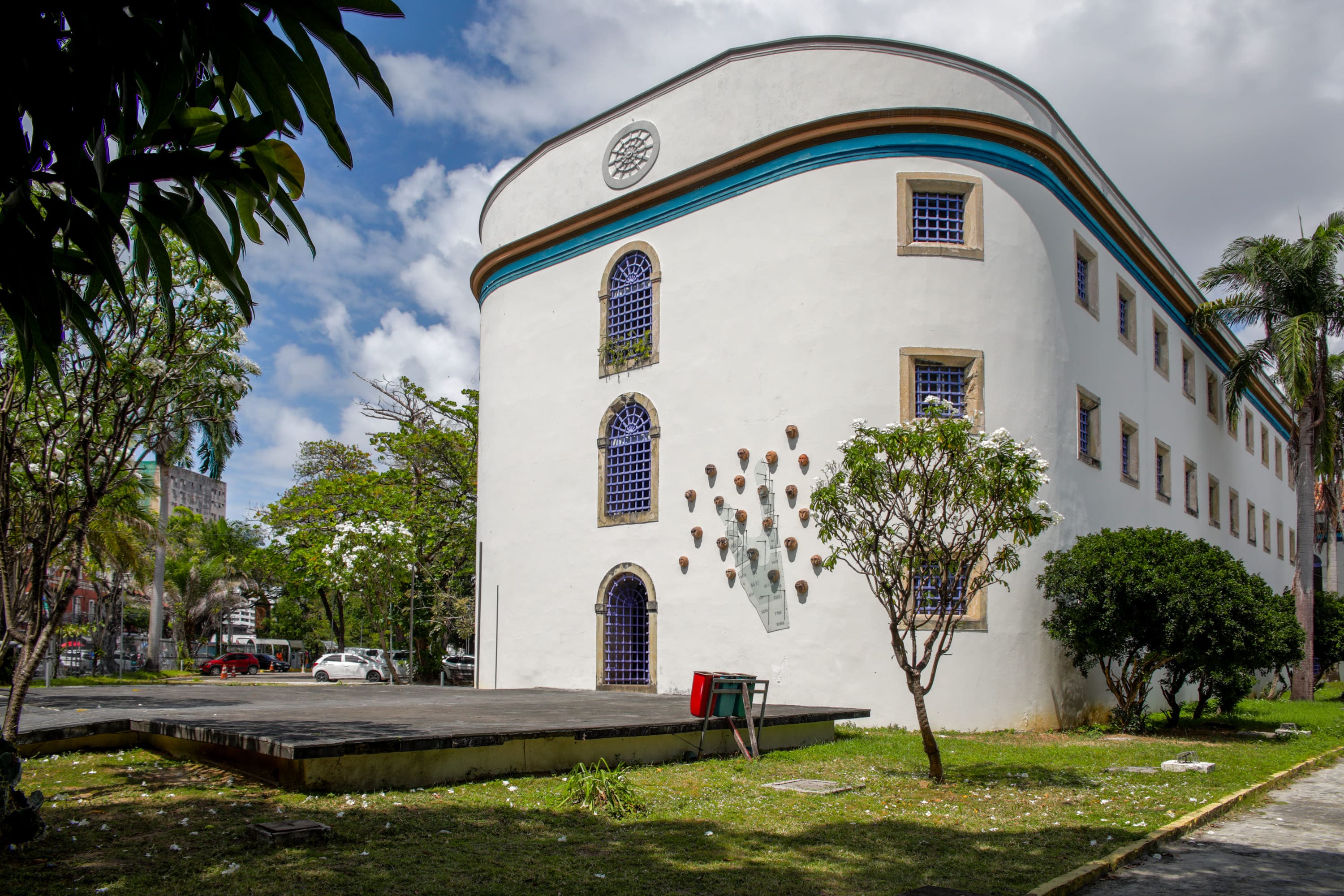 Fundos da Casa da Cultura de Pernambuco