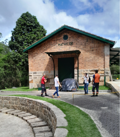 Estação Ferroviária de Mathilde, em Alfredo Chaves. (Foto: Iphan-ES) 