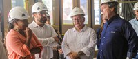 Iphan e MinC visitam obras de modernização do Teatro Castro Alves, em Salvador (BA)