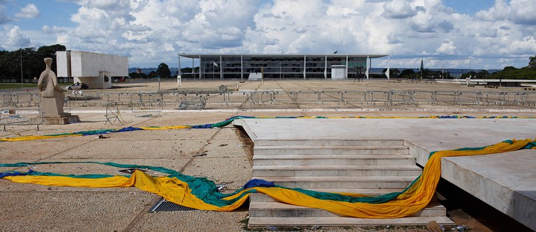 Iphan finaliza vistorias de todos os edifícios envolvidos no episódio do último domingo (8/01), em Brasília (DF)