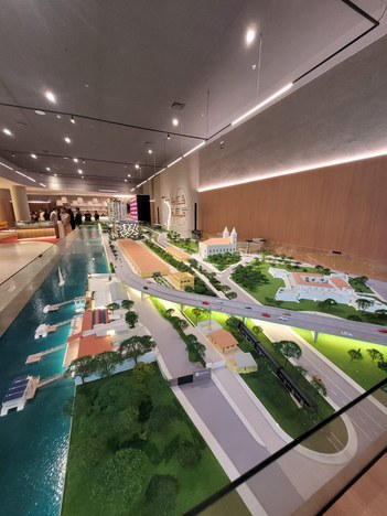 Maquetes foram apresentadas durante o lançamento do projeto. (Foto: Maria Emília Freire/Iphan)