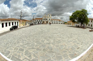 Praça São Francisco, onde ocorre parte das festividades. Foto: acervo/Iphan
