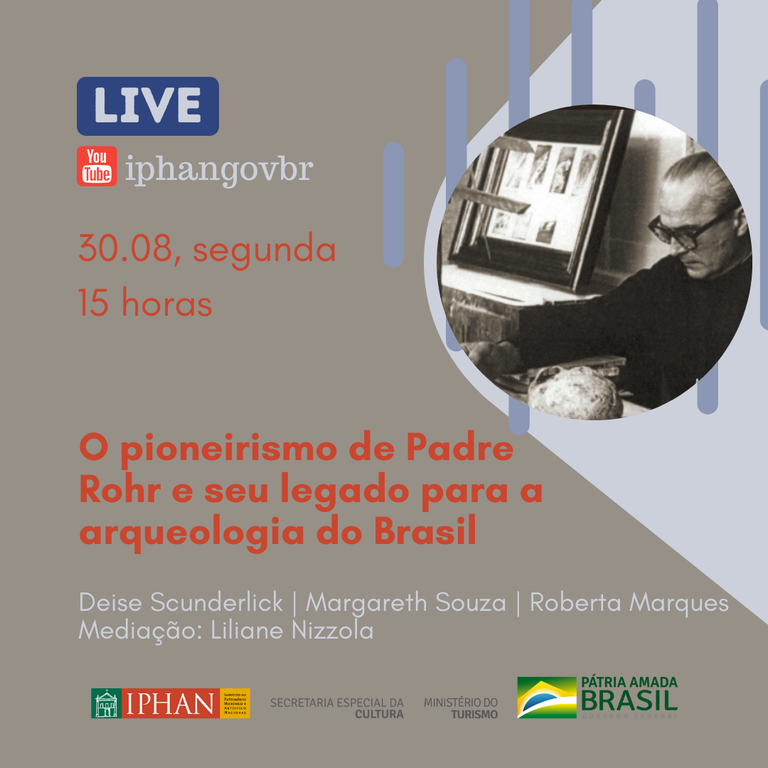 Live O pioneirismo de Padre Rohr e seu legado para arqueologia do Brasil