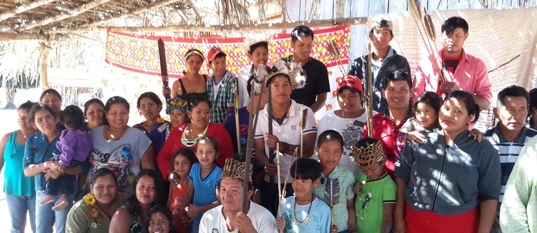 Assembleia do povo Sakurabiat na Terra Indígena Mequéns. 2017