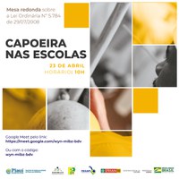 Mesa-redonda discute o ensino da capoeira nas escolas do Piauí
