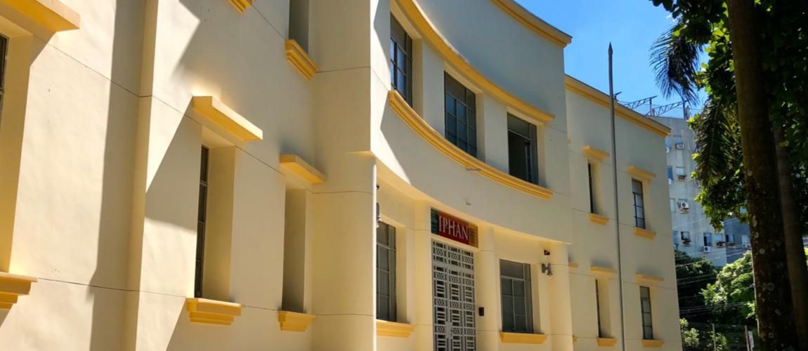 Fachada do prédio da Superntendência do Iphan em Goiás