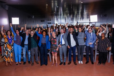 Lançamento do edital do PNPI 2023 (Foto: Mariana Alves/Iphan)