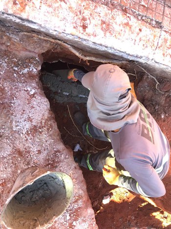 Obras do BRT em Goiânia (GO) revelam estruturas do início da capital