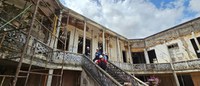 Obras no Palácio das Lágrimas seguem avançando em São Luís (MA)