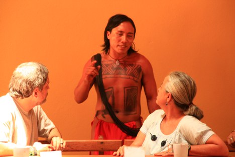 Arte Kusiwa – Pintura Corporal e Arte Gráfica Wajãpi. Patrimônio Imaterial da Humanidade. Foto: Heitor Reali.