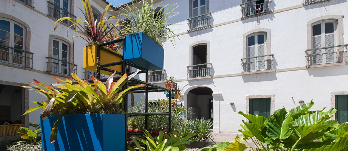 Jardim em homenagem a Roberto Burle Marx. (Foto: Oscar Liberal/Iphan)